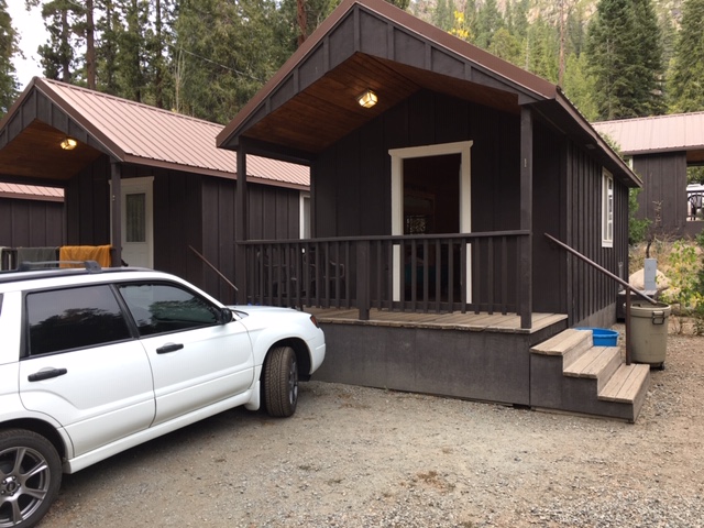 10/8/19 cabin at Kennedy Meadows North
