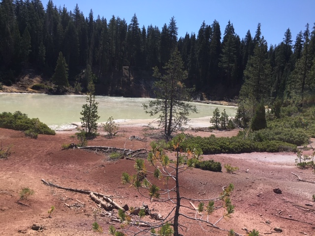 Lassen Volcanic National Park Boiling Lake
