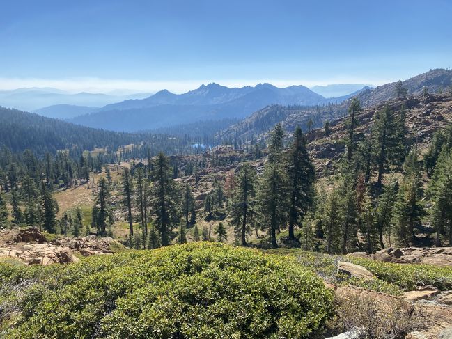 8/20/20 Views over Trinity Alps Wilderness
