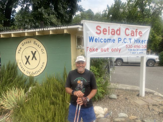 8/24/20 Arriving at the metropolis of Seiad Valley
