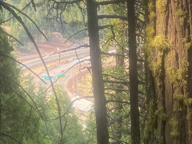 8/27/20 Looking down at I-5
