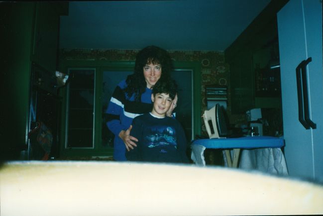 Peter and his Mama early 1990's
