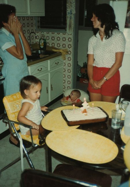 Jenny's Second Birthday (Magali, Helen, Peter and  Jenny)
