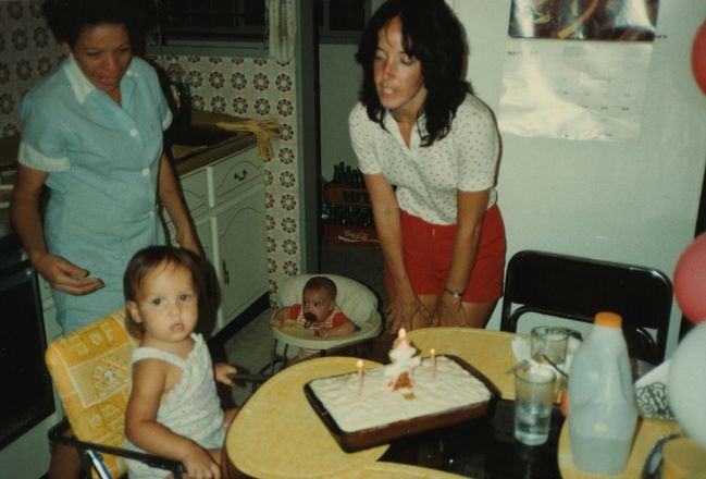 Jenny's Second Birthday (Magali, Helen, Peter and  Jenny)

