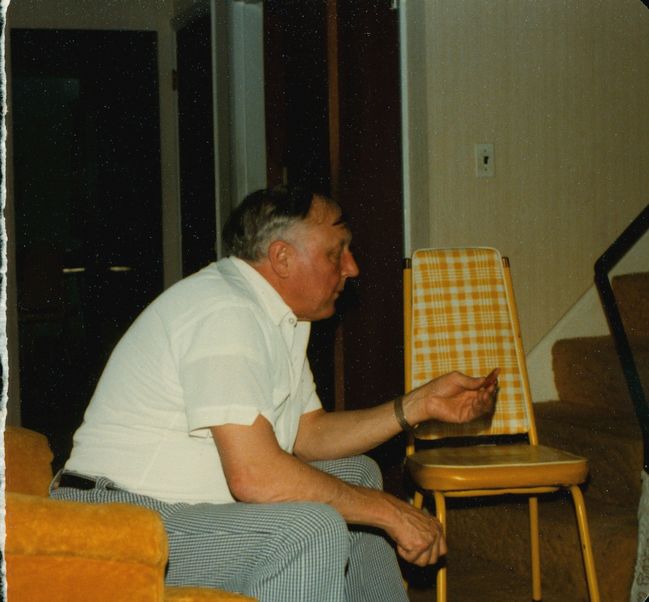 Ake Christmas Eve in Canton late 1970's
