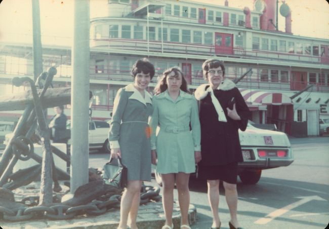 Helen's Graduation from Simmons and Party after at Pier 4 May 1975
