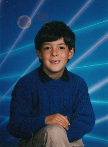 Peter 2nd grade school photo 1992
