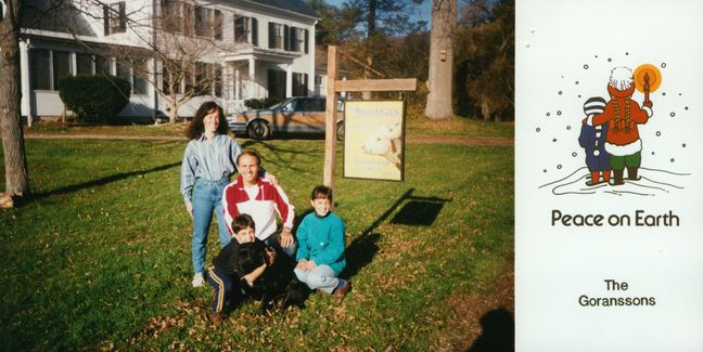 Bondgarden Xmas Card 1992?
