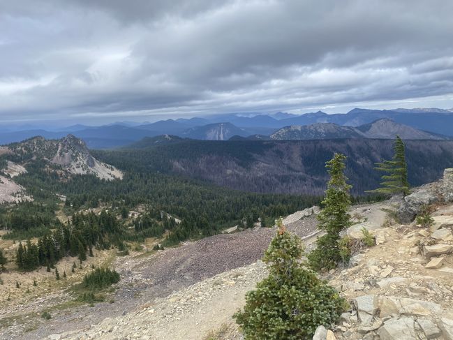 9/17/21 descending from Goat Rocks Wilderness
