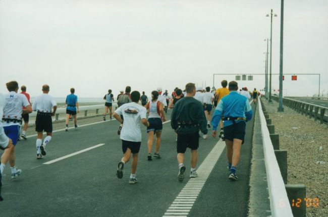 Peter and Jenny starting the race in Copenhagen
