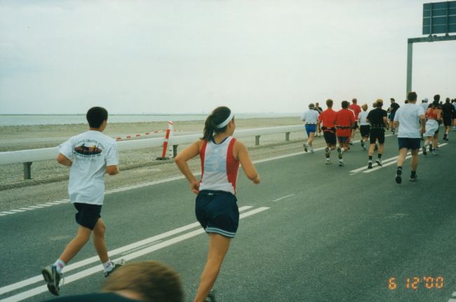 Peter and Jenny starting the race in Copenhagen
