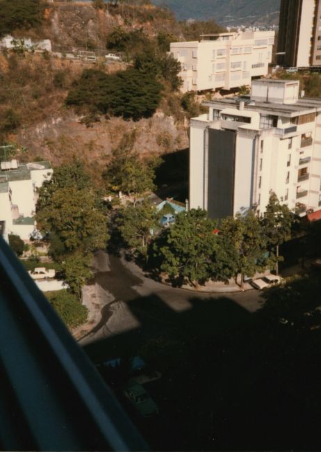 View from the balcony of our first Bello Monte apartment, 1983-1985
