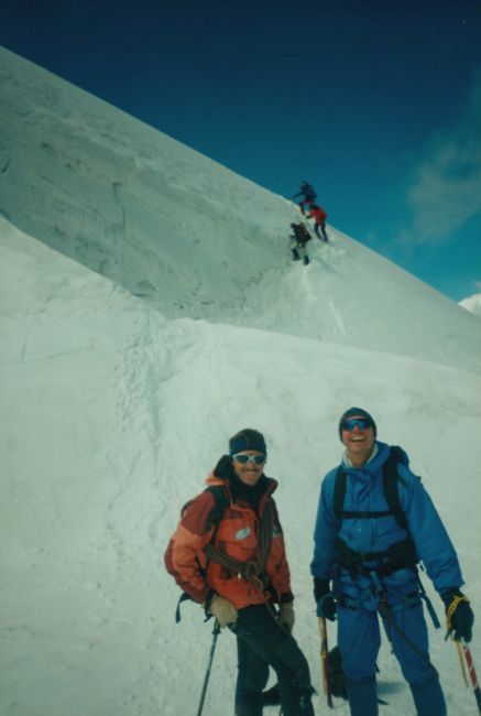 Andre and Ray ascending
