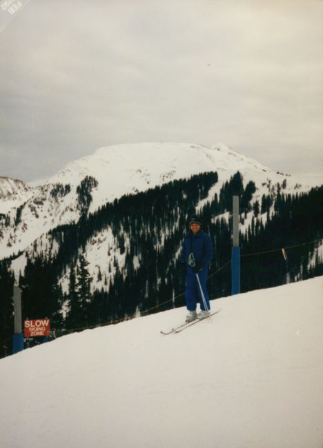 Paul on the slopes
