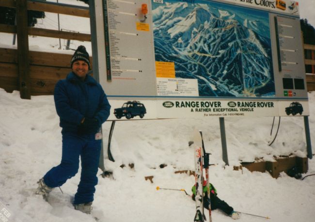 Paul on the slopes

