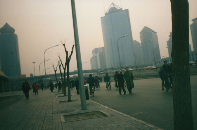 Beijing before cars overtook bicycles
