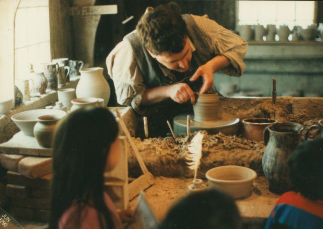 Jenny and Sturbridge artisan
