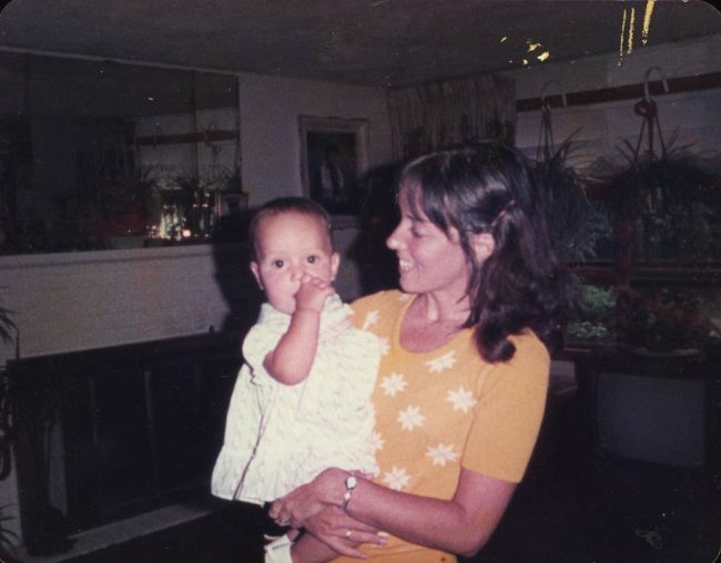 1984 on vacation home from Venezuela
