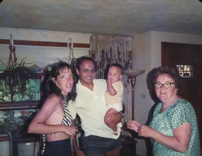 1984 on vacation home from Venezuela
