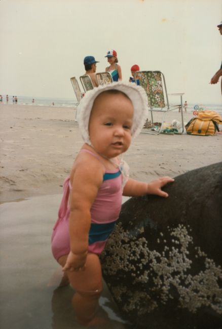 1984 on vacation home from Venezuela
