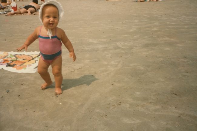 1984 on vacation home from Venezuela
