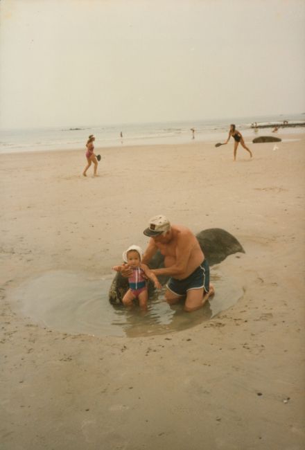 1984 on vacation home from Venezuela
