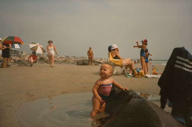 1984 on vacation home from Venezuela
