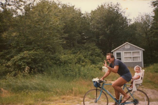 1984 on vacation home from Venezuela
