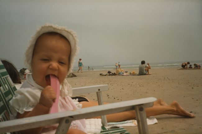 1984 on vacation home from Venezuela
