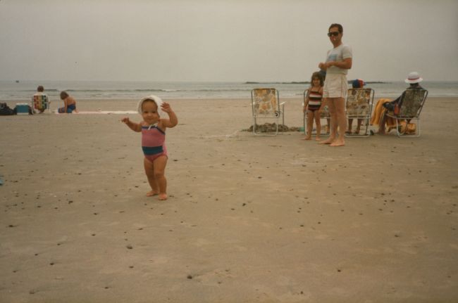 1984 on vacation home from Venezuela
