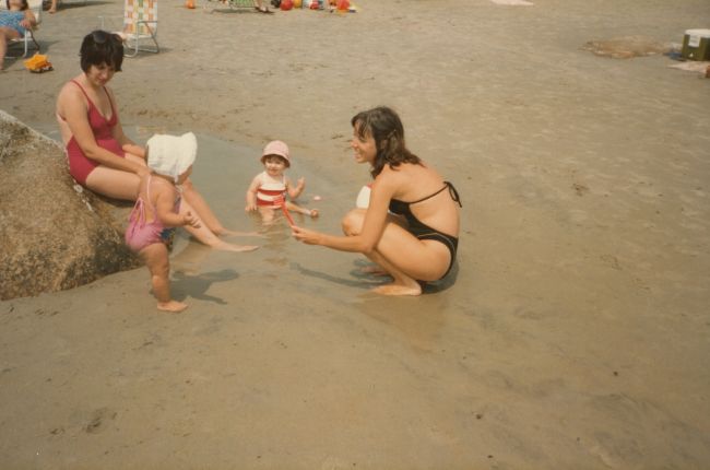 1984 on vacation home from Venezuela
