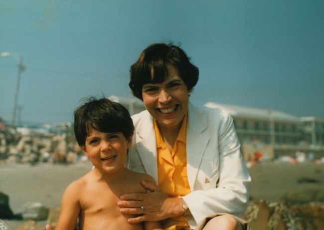 Peter and Nana Wells Beach 1989
