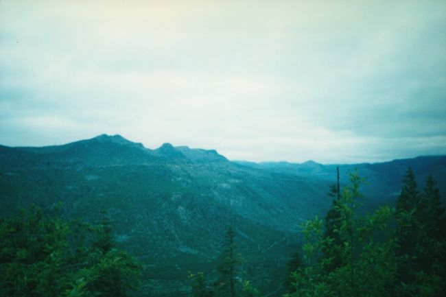 Approaching Mt. St. Helen's
