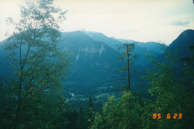 Driving through British Columbia
