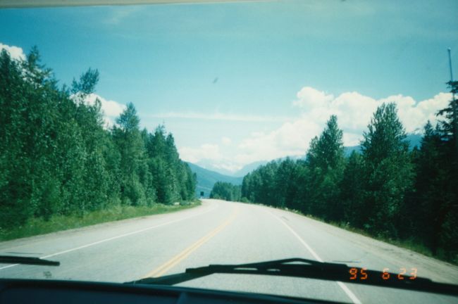 Drviing south through Montana
