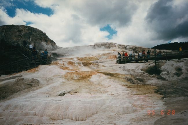 Yellowstone hot springs
