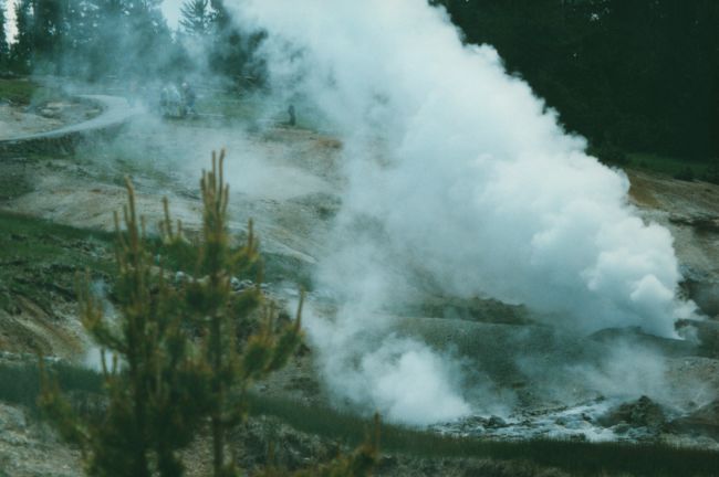 Yellowstone hot springs
