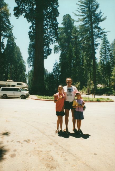 Jenny, Paul, Peter in Yellowstone
