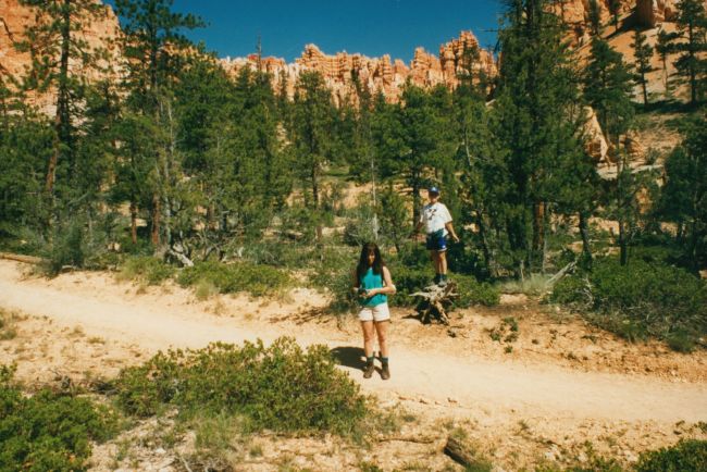 Helen and Peter in Bryce Canyon
