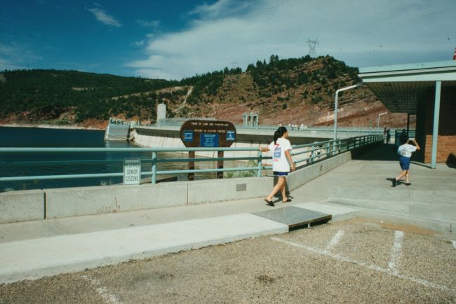 Jenny and Peter at Hoover Dam
