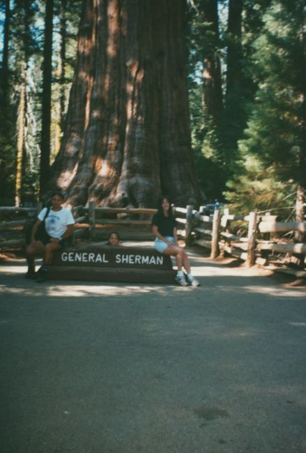  Helen, Jenny and Pauli in Sequoia National Park
