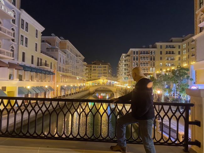 2/1/23 Paul in Doha, Qatar.
