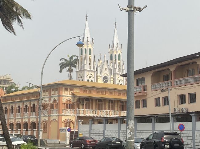 12/17/23 cathedral in Malabo
