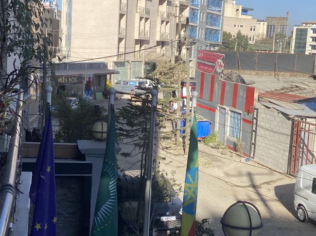 12/19/23  view from my hotel room in  Addis Ababa
