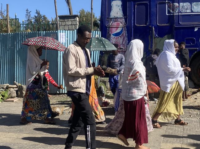 12/19/23  street scenes in  Addis Ababa
