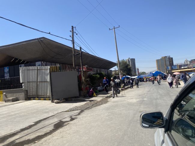 12/19/23 Public Market during city tour of Addis Ababa
