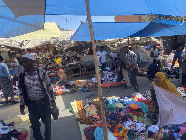 12/19/23 Public Market during city tour of Addis Ababa
