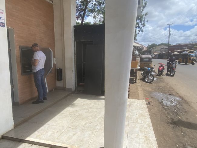 12/10/23 Ray trying to extract 1,000,000 units of local currency in downtown Antsiranana 
