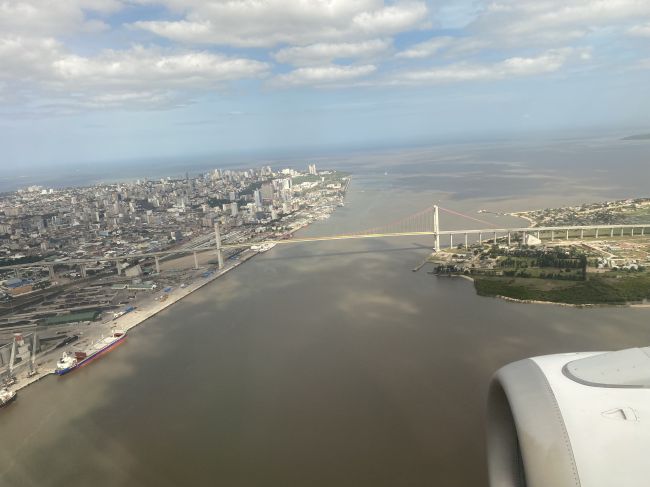 12/14/23 View of Maputo before landing
