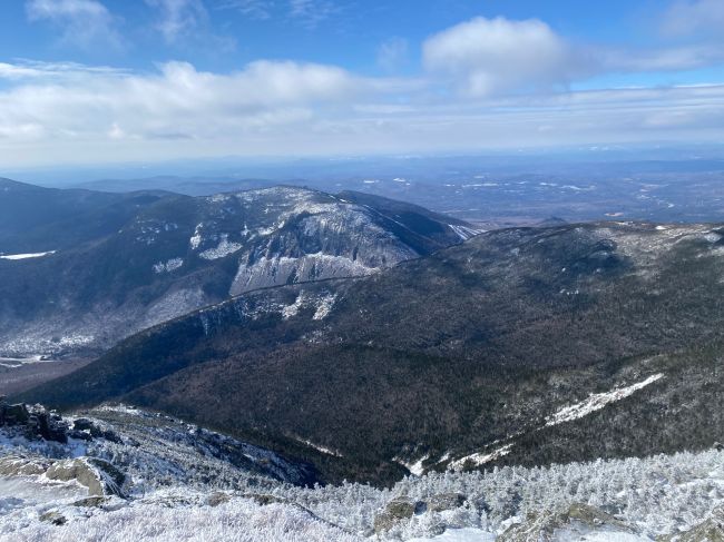 View from the summit of Lincoln (West): Cannon Cliffs
